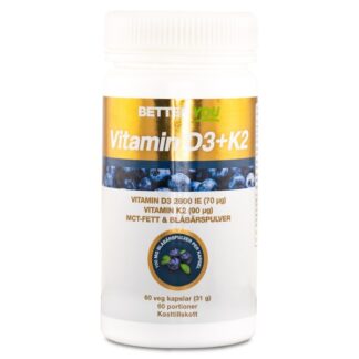 Better You Vitamin D3 + K2 60 kaps