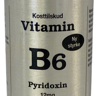 Camette B6 Vitamin Pyridoxin 12mg - 90 Tabletter