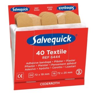Cederroth Salvequick Textilplåster refill 40 st