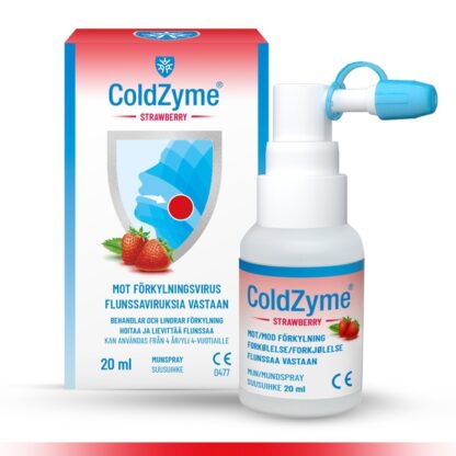 Coldzyme ColdZyme Strawberry munspray mot förkylning 20 ml