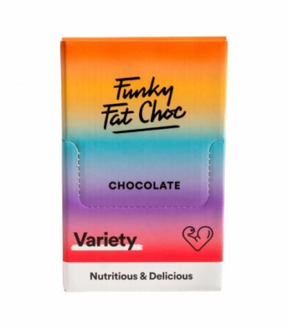 Funky Fat Foods Choklad Mix 10 pack EKO