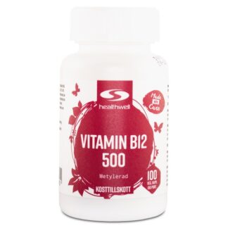 Healthwell Vitamin B12 Metylerad 500 100 kaps