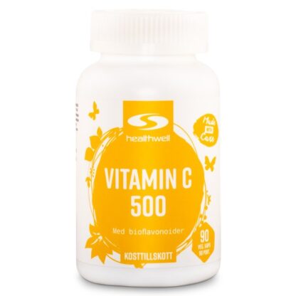 Healthwell Vitamin C 500 90 kaps