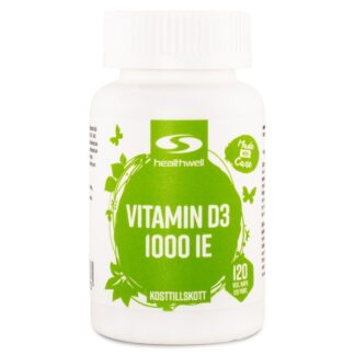 Healthwell Vitamin D3 1000 IE 120 kaps