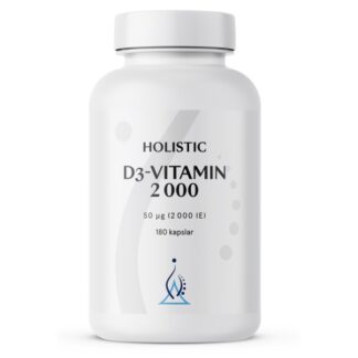 Holistic D3-vitamin 2000 IE 180 kaps 2000 IE