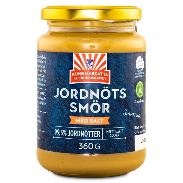 Kung Markatta Jordnötssmör med Salt 360 g Kung Markatta Jordnötssmör med Salt 360 g