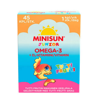 Minisun Omega-3 Junior - 60 Tuggtabletter
