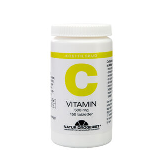 Natur Drogeriet Vitamin C 500 Mg - 150 Tabletter