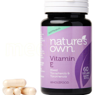 Natures Own Vitamin E Mixed Tocopherols & Tocotrieno - 60 Kapslar