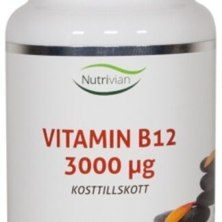 Nutrivian Vitamin B12 3000 μg 60 sugtabletter