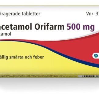 Paracetamol Orifarm, filmdragerad tablett 500 mg 20 st
