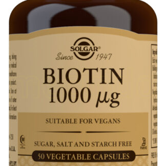 Solgar Biotin 1000ug - 50 Kapslar