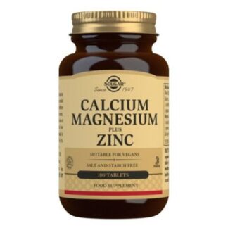 Solgar Calcium Magnesium Zinc 100 tabletter