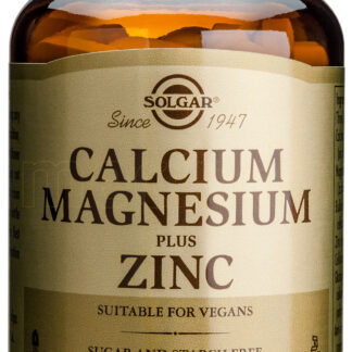 Solgar Calcium Magnesium + Zink - 100 Tabletter