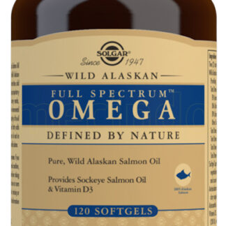 Solgar Full Spectrm Wild Alaska Omega Softgels - 120 Kapslar