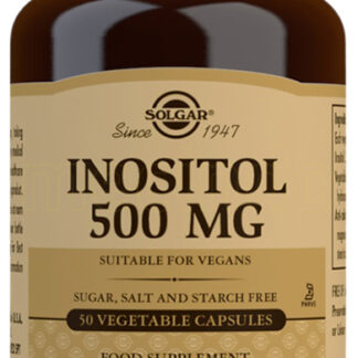 Solgar Inositol - 500 mg - 50 Kapslar