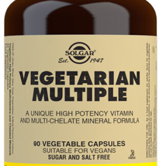 Solgar Multivitamin og Mineraler Vegetarian & Vegan - 90 Kapslar