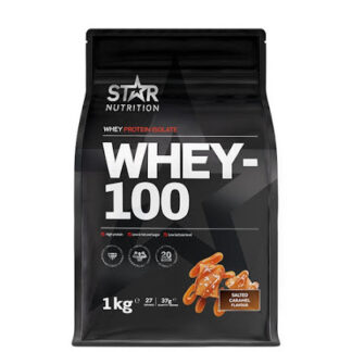 Star Nutrition Whey-100 1kg - Salted Caramel