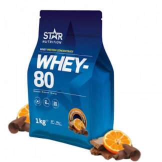 Star Nutrition Whey 80 1kg - Chocolate Orange