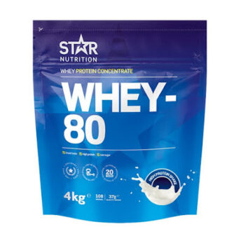 Star Nutrition Whey 80 4kg - Salted Caramel