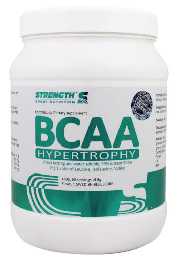 Strength BCAA Hypertrophy 480g - Blåbär