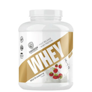 Swedish Supplements Whey Protein Deluxe 2kg - Wild Strawberry