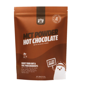 The Friendly Fat Company C8 MCT-pulver med chokladsmak 260 g