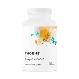 Thorne Omega-3 med CoQ10 90 kapslar