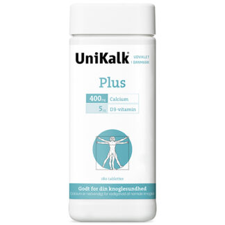 Unikalk Plus Med Vitamin D - 180 Tabletter
