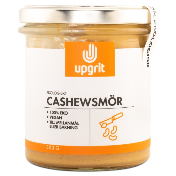 Upgrit Cashewsmör EKO 300 g Upgrit Cashewsmör EKO 300 g
