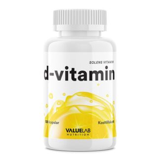 Valuelab D-vitamin 120 kapslar