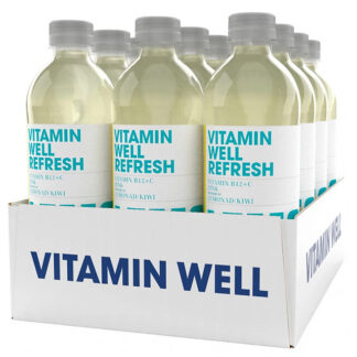 Vitamin Well Refresh Lemonad Kiwi 12x500ml