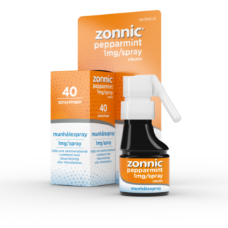 Zonnic Pepparmint, munhålespray 1 mg/spray 40 doser
