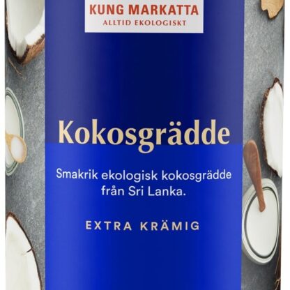 Kung Markatta Kokosgrädde KRAV 400 ml