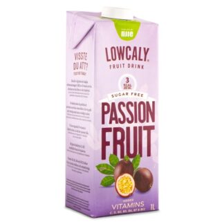 Lowcaly Fruktdryck Passion Fruit 1 L