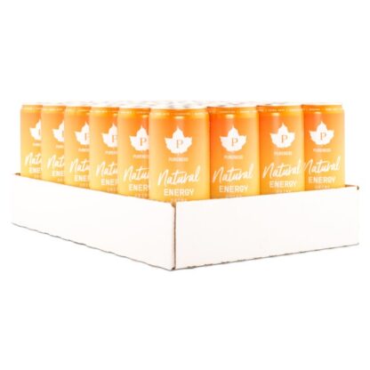 Pureness Natural Energy Drink Orange Lemonade 24-pack