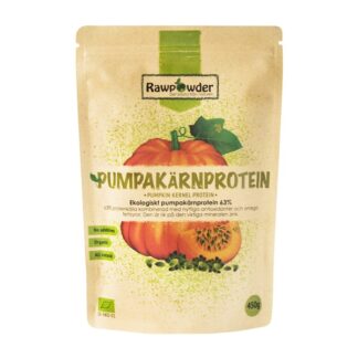 Rawpowder Pumpakärnprotein pulver 63% 450 g