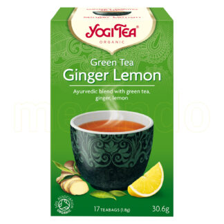 Yogi Tea Green Tea Ingefära Citron - 17 Påsar