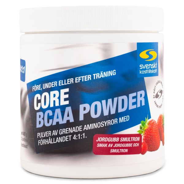 Core BCAA Powder Jordgubb/Smultron 400 g Core BCAA Powder Jordgubb/Smultron 400 g